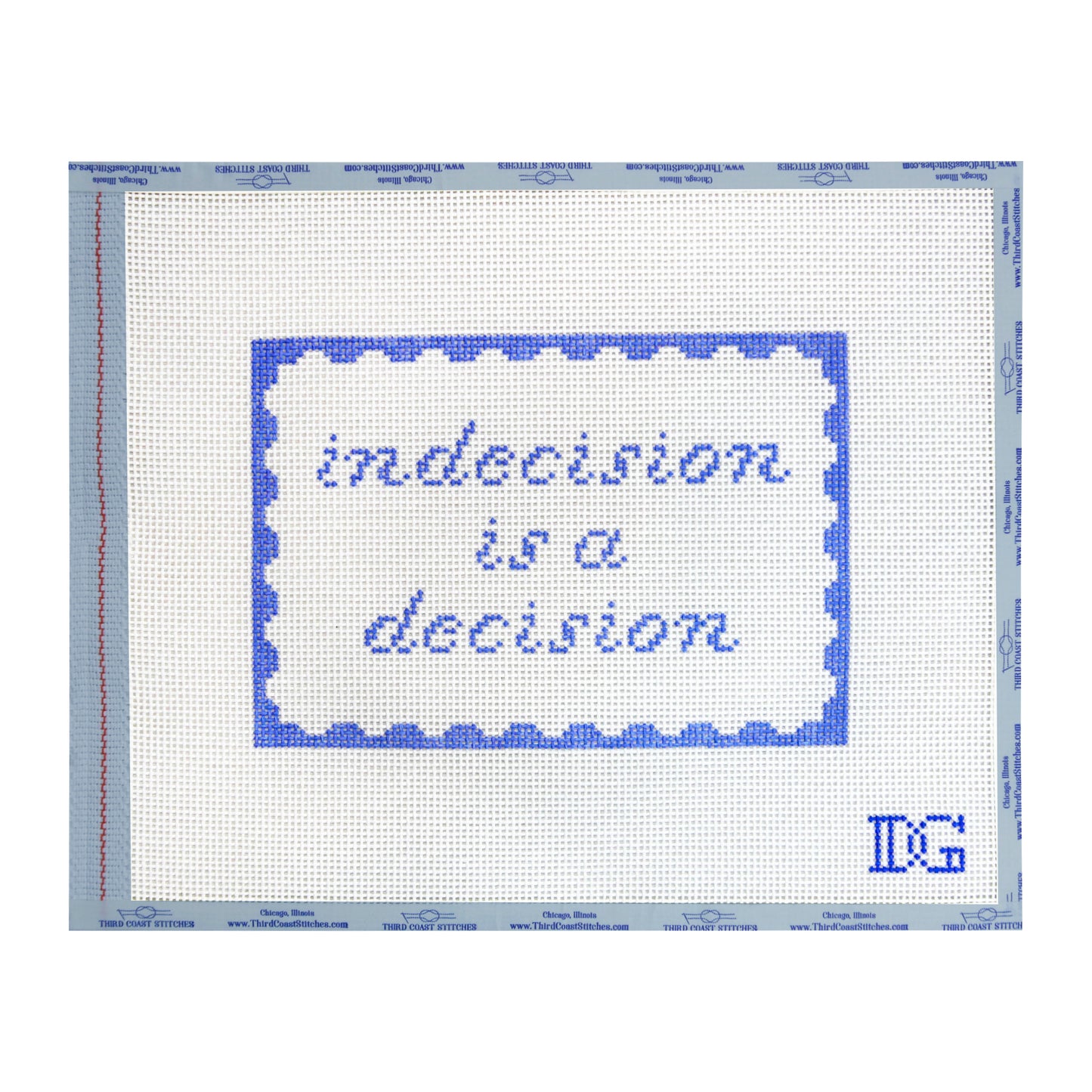 Indecision is a Decision - Blue