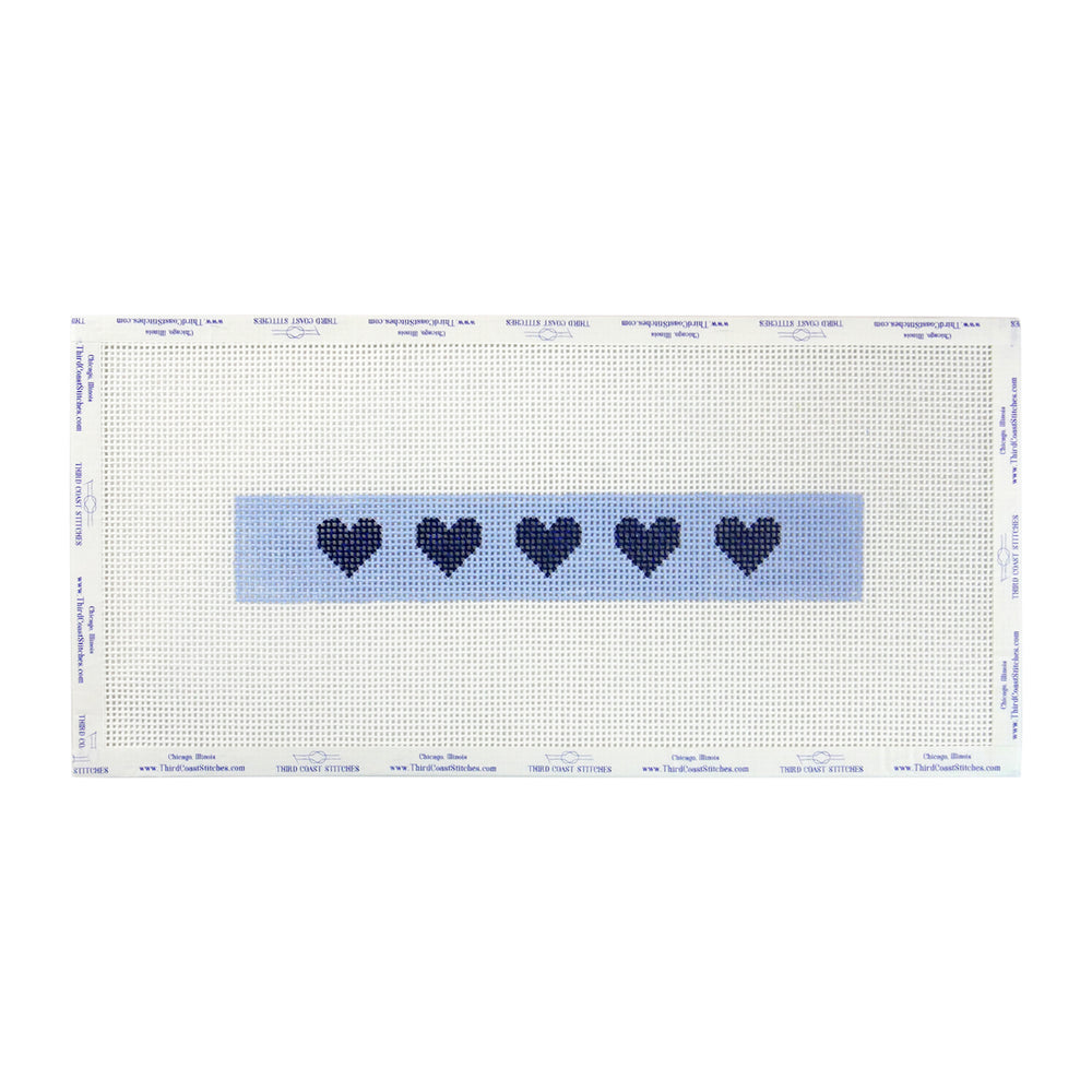 Blue Heart Key Fob