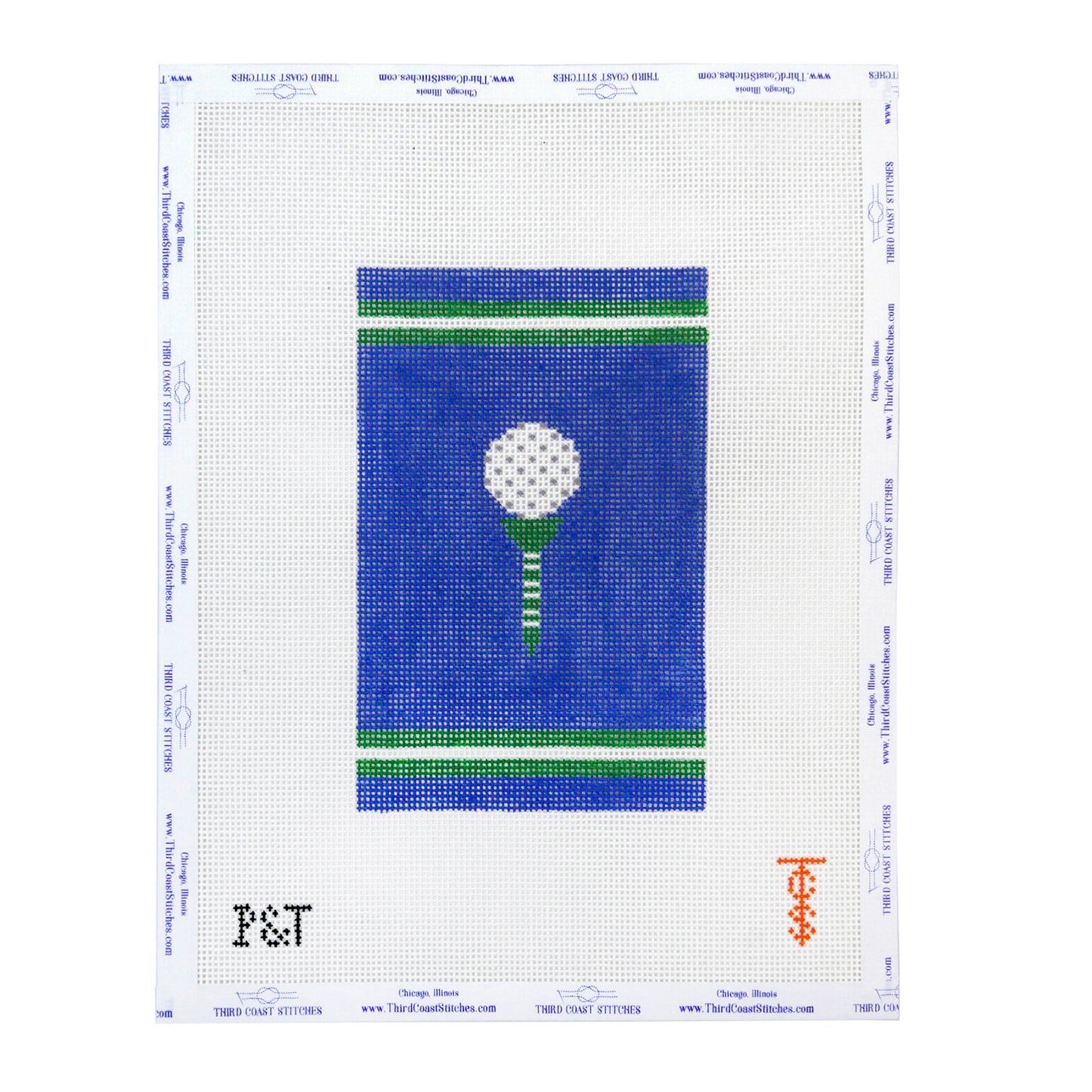 Golf & Tee Yardage Book Cover