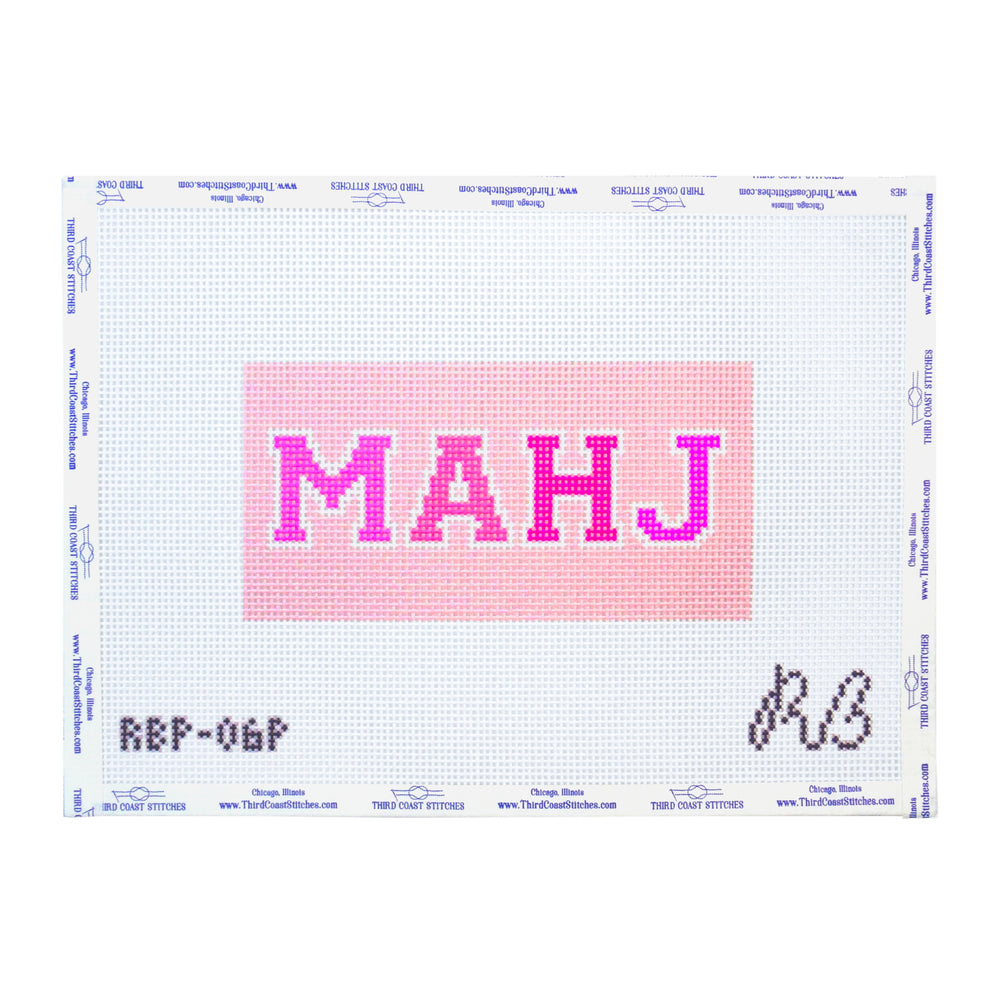 Mahj Rectangle - Pink