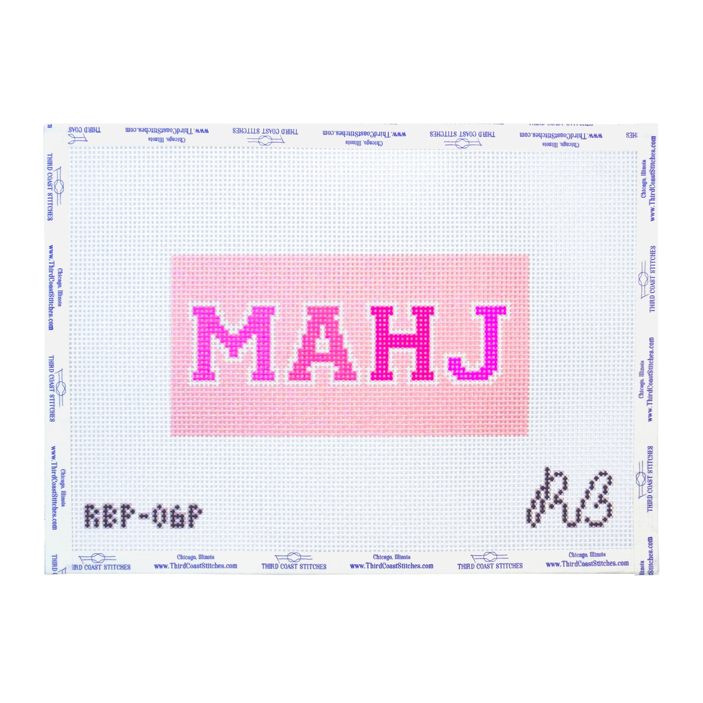 Mahj Rectangle - Pink