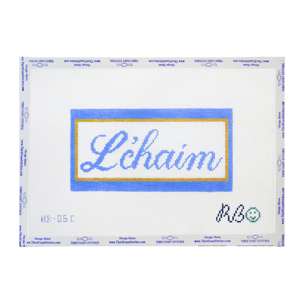 Blue & Gold L'chaim
