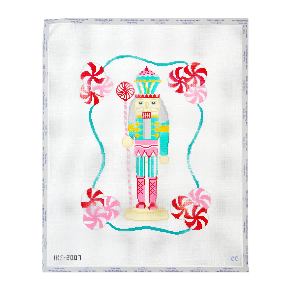 Sweet Nutcracker with Peppermints