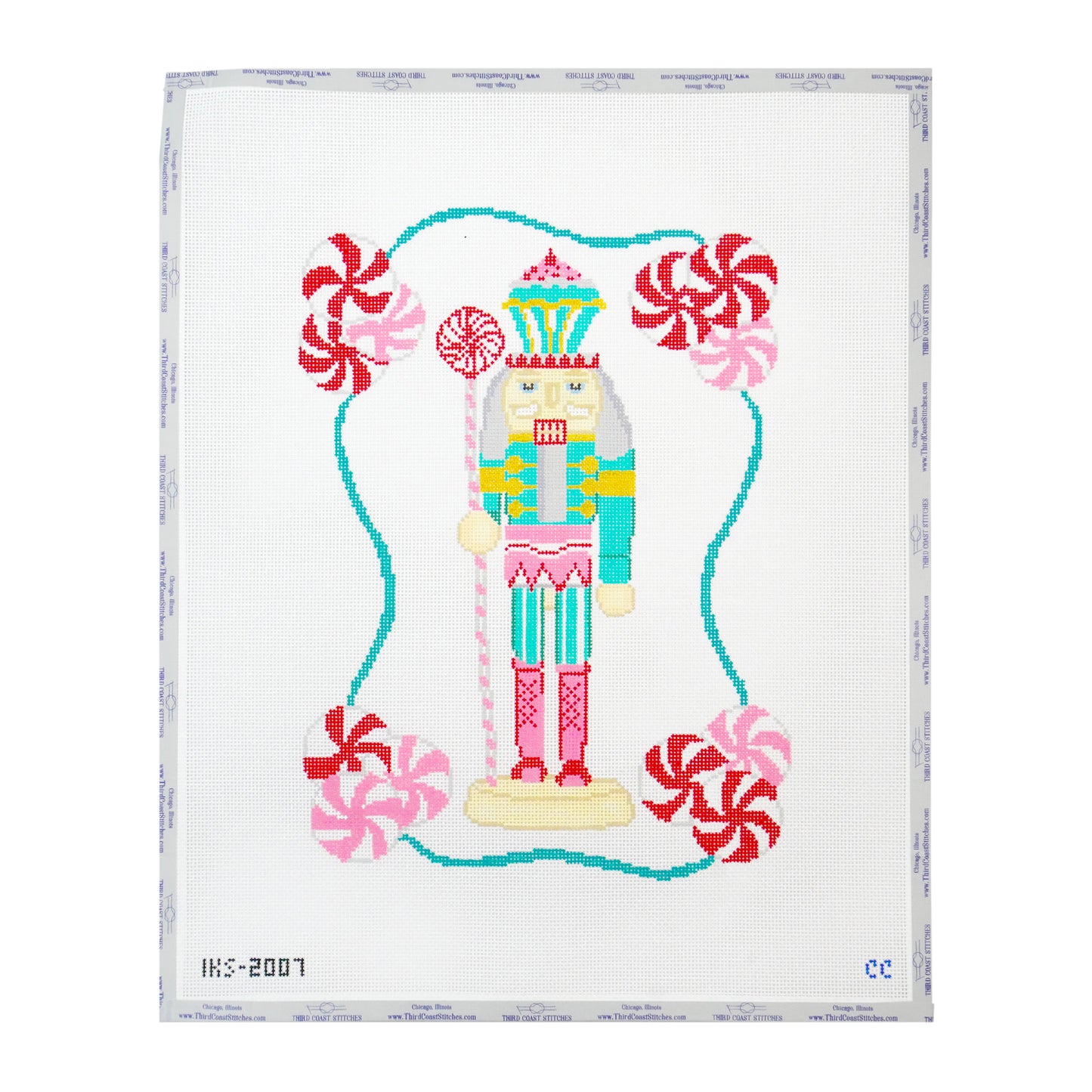 Sweet Nutcracker with Peppermints