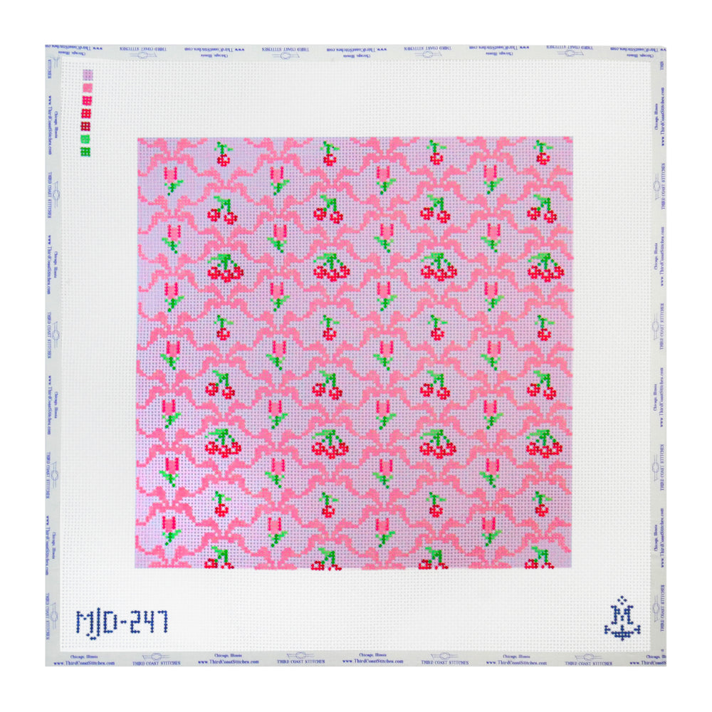 Cherry Crush Pillow: Pink