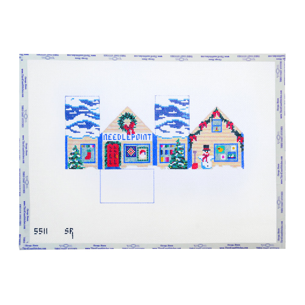 Needlepoint Shop Mini 3D House