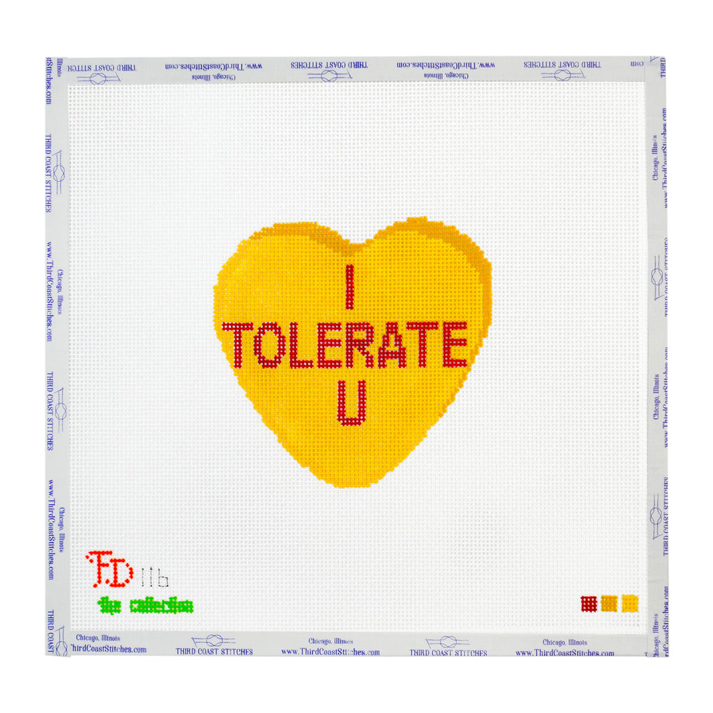 I Tolerate You Heart