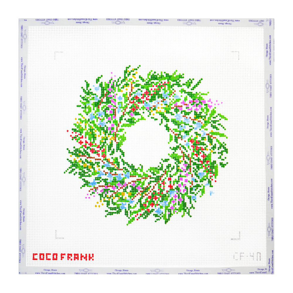 Spring Floral Wreath