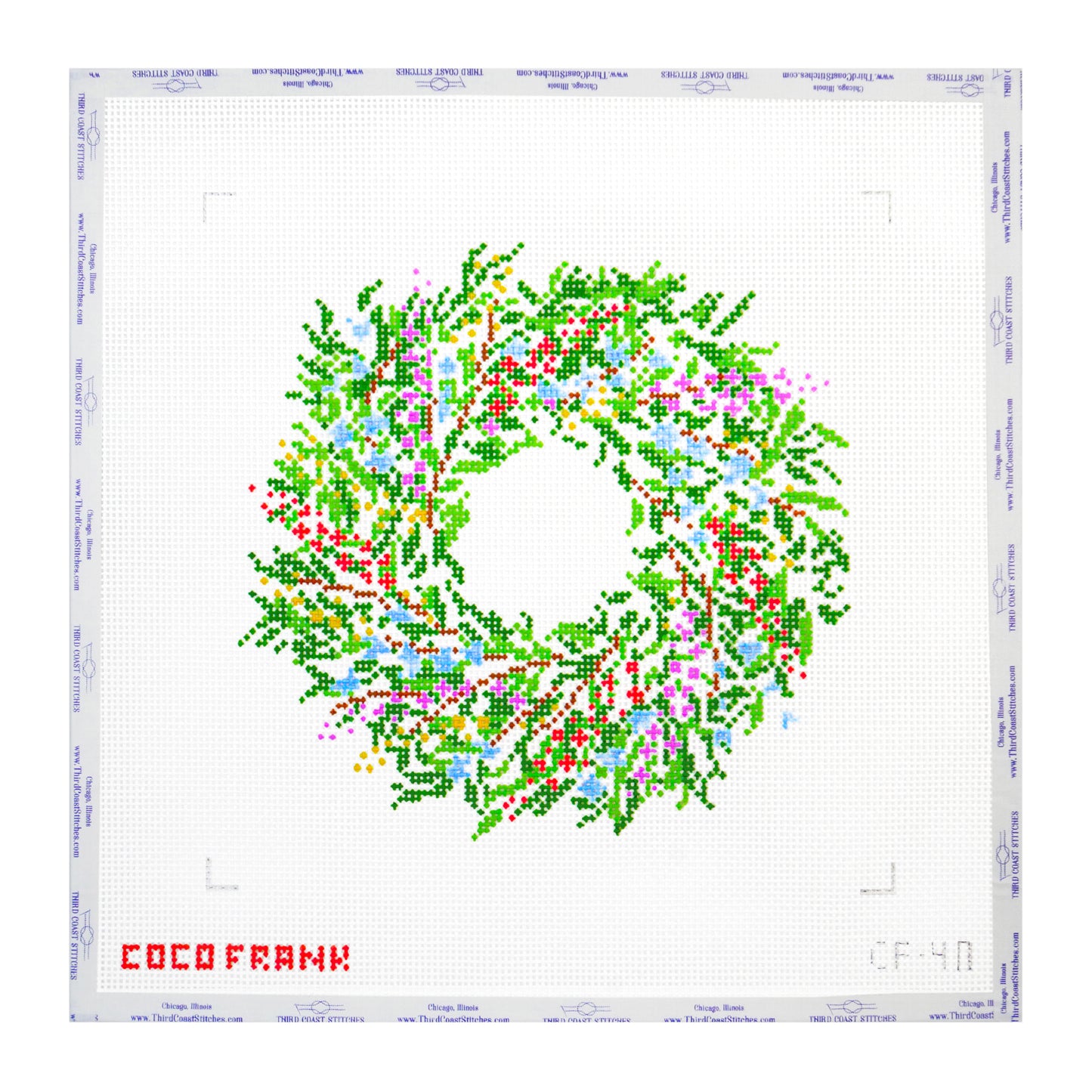 Spring Floral Wreath