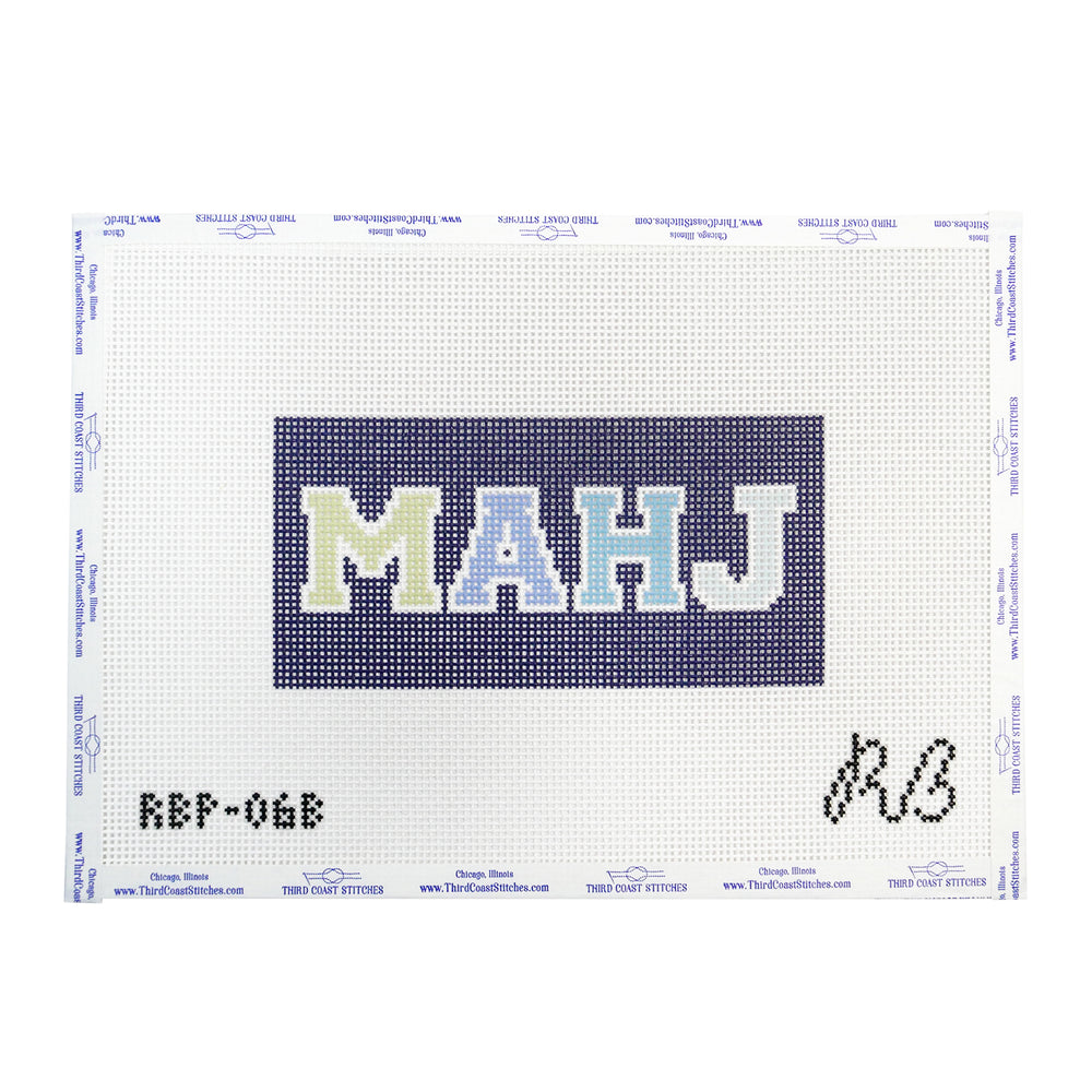 Mahj Rectangle - Navy
