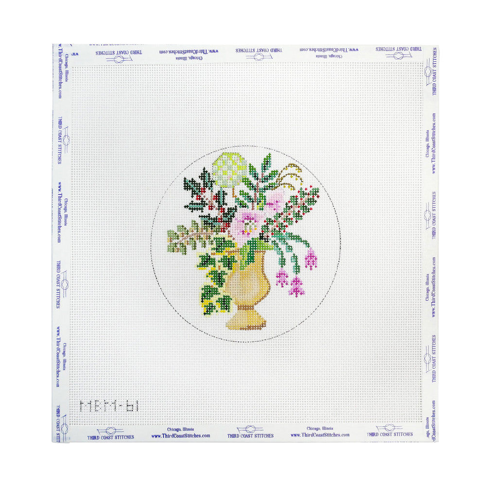 Floral Vase Round