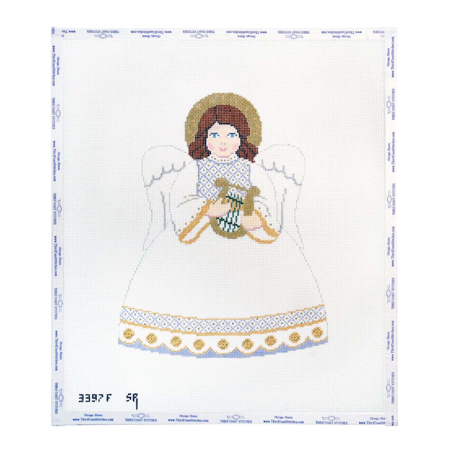 Gold Angel Tree Topper