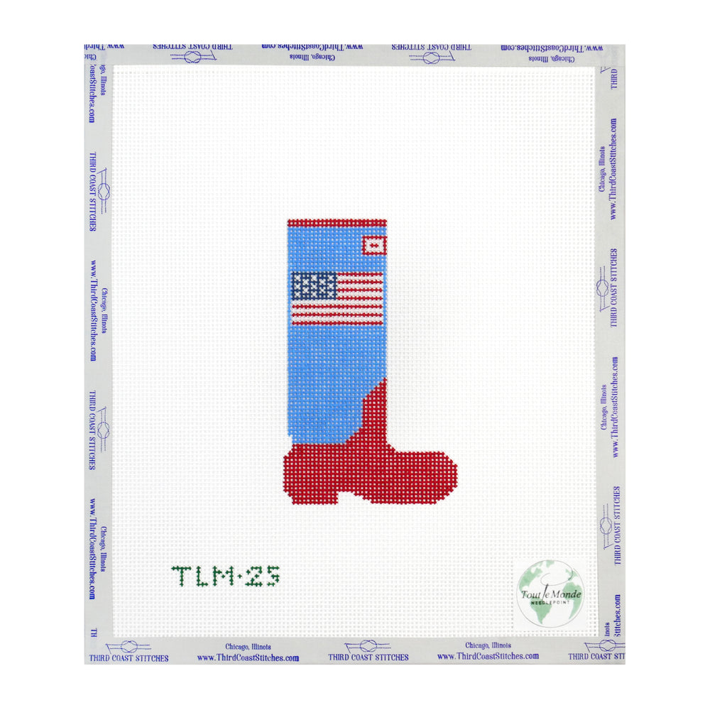 American Flag Wellie