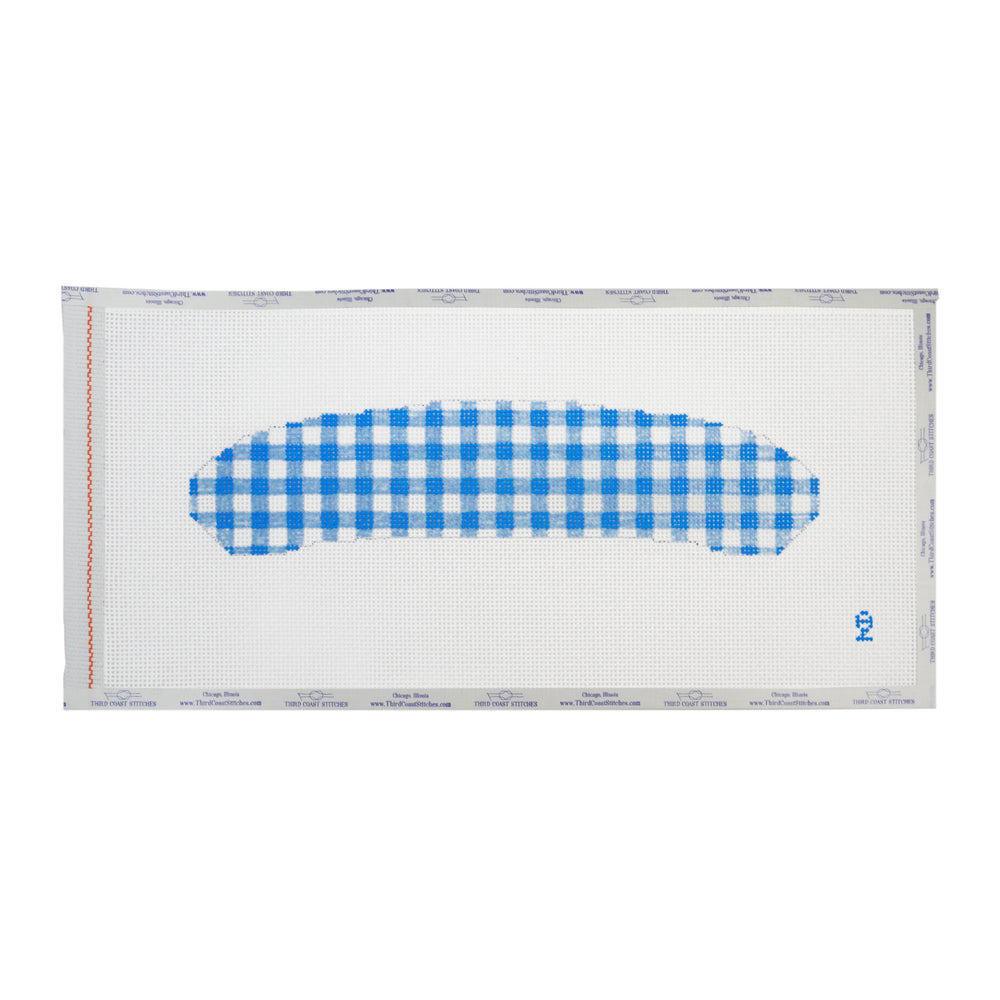 Blue Gingham Baby Hanger