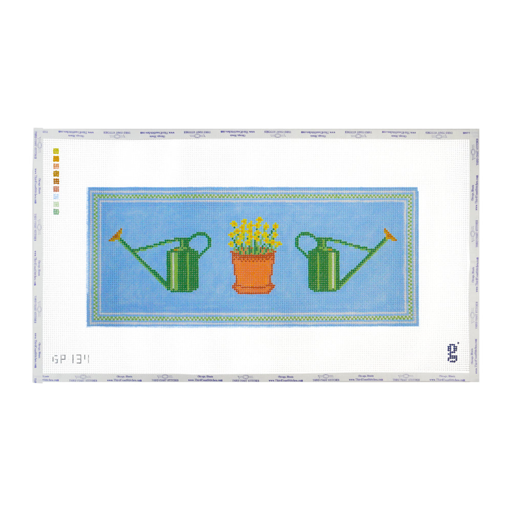 Daffodils and Watering Cans