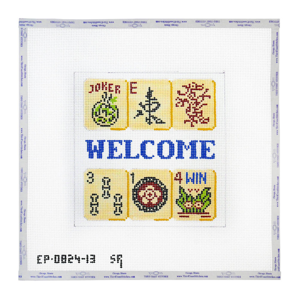 Mahjong Welcome Mat