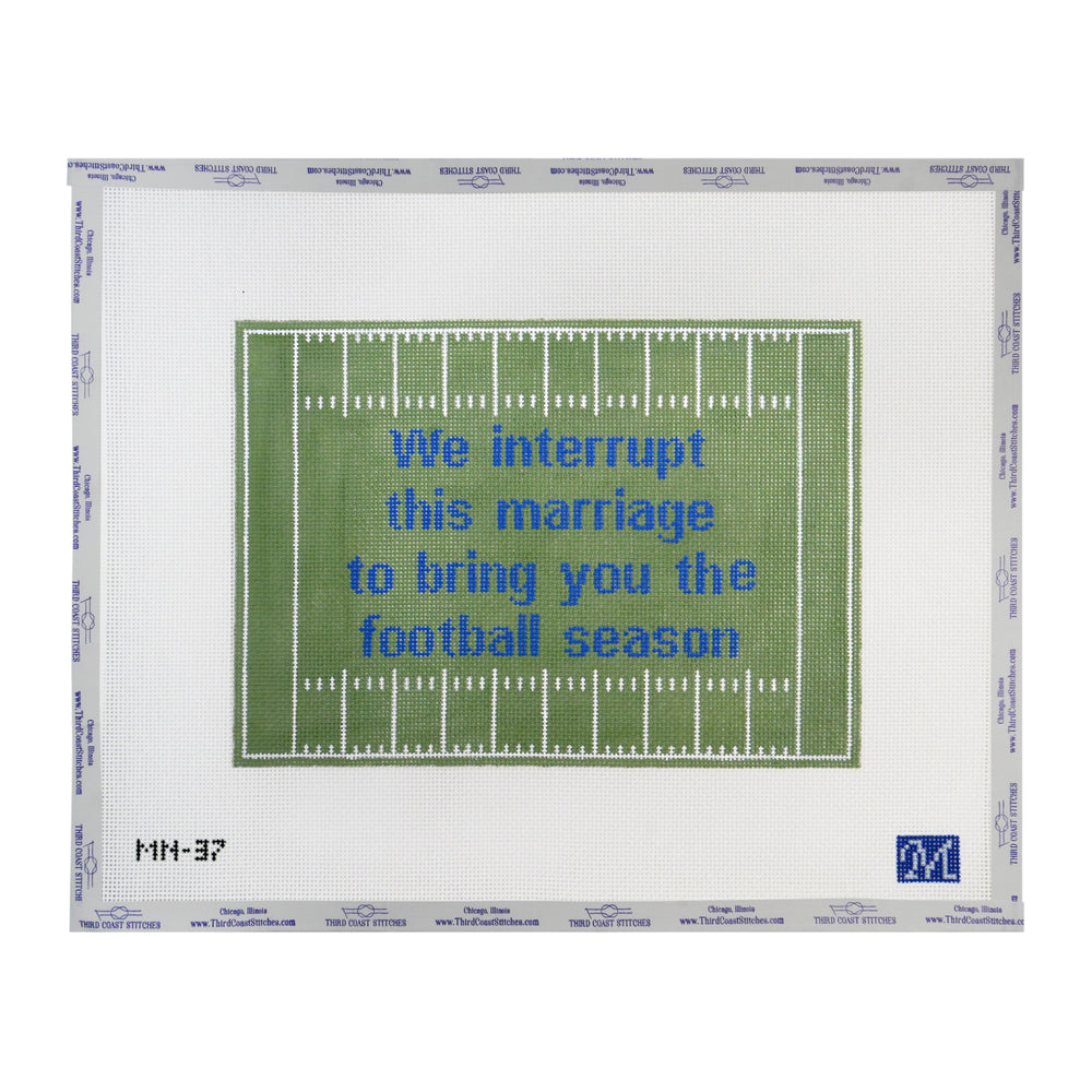 Interrupt This Marriage...Football Season