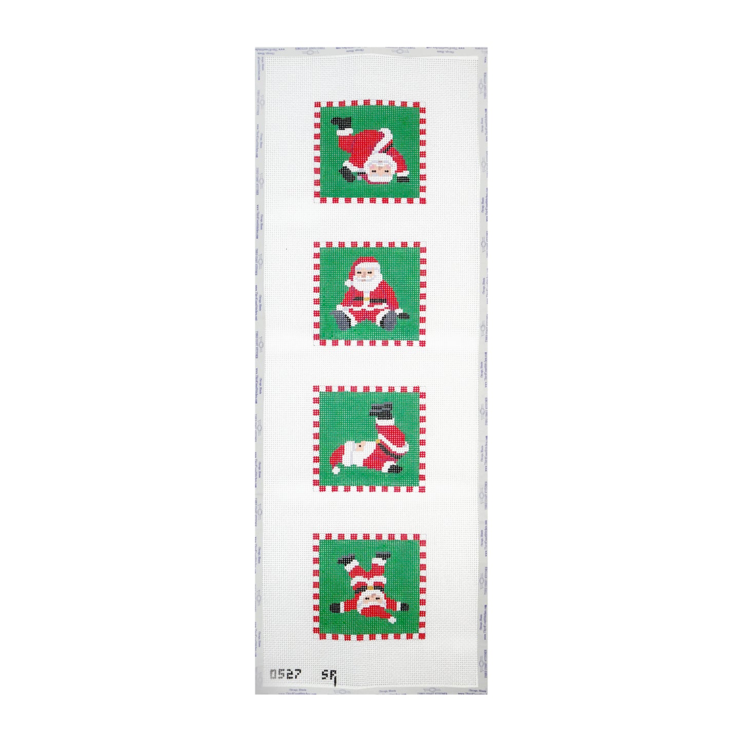 Santa Falling Coaster Strip