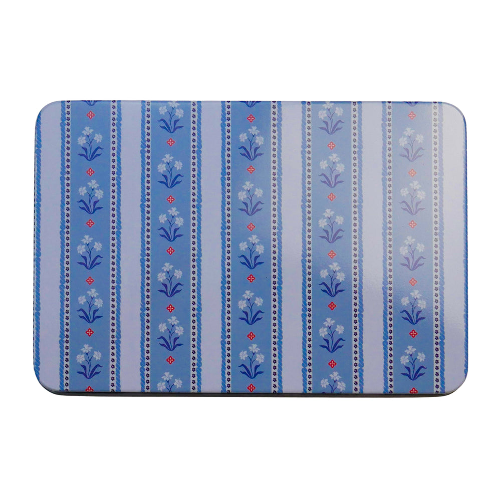 Floral Stripe Large Tool Tin