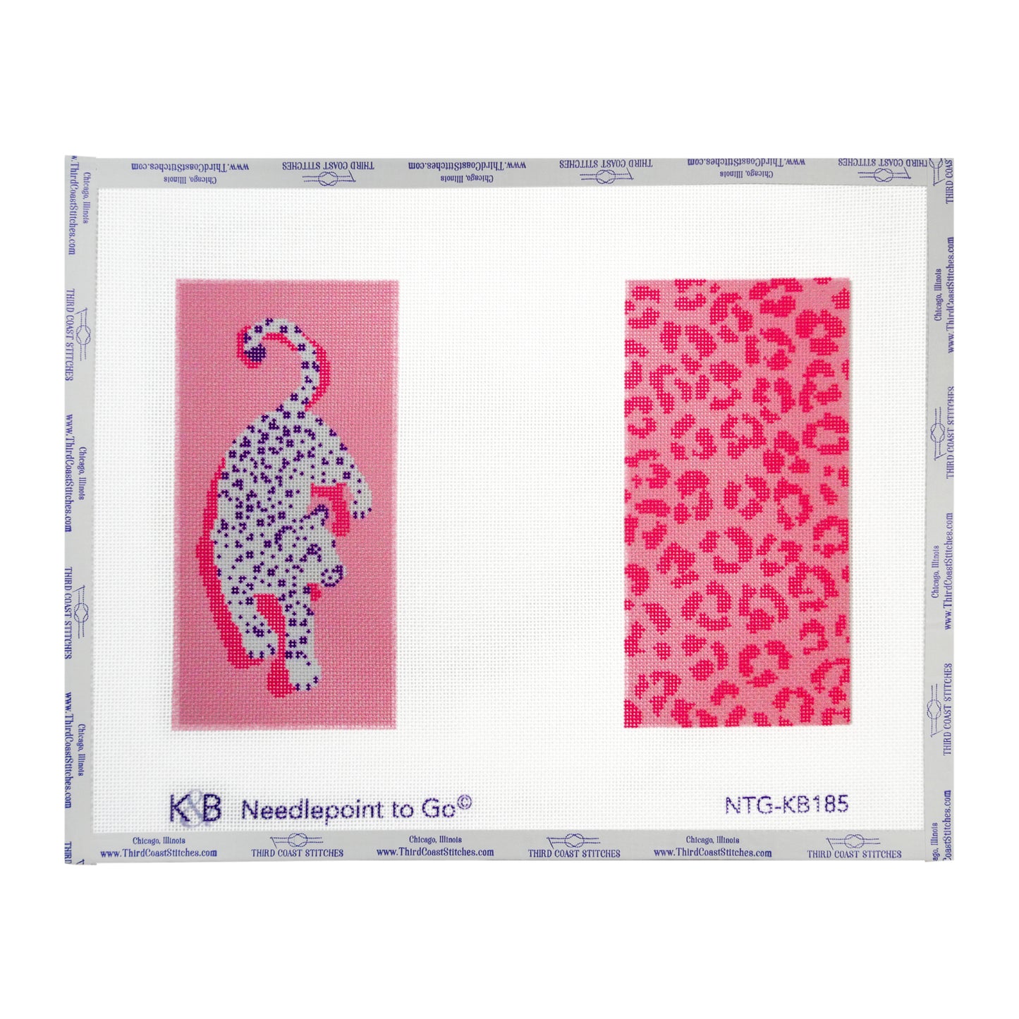 Two-Sided Leopard Eyeglass Case