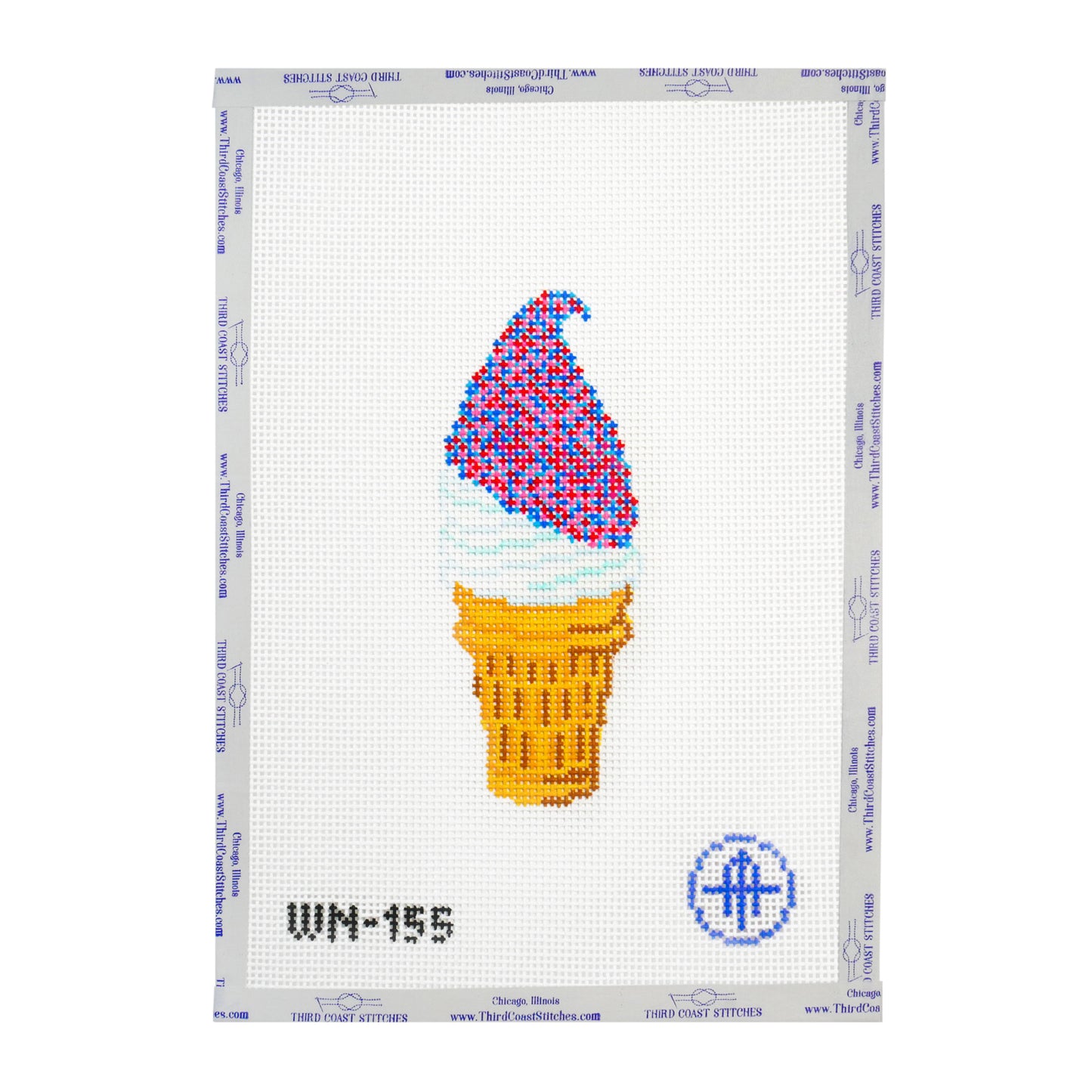 Patriotic Ice Cream Cone