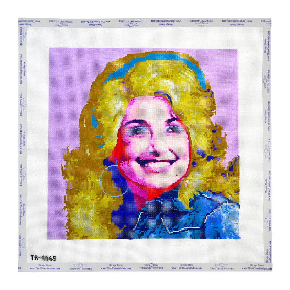 Dolly Parton Smiling Canvas