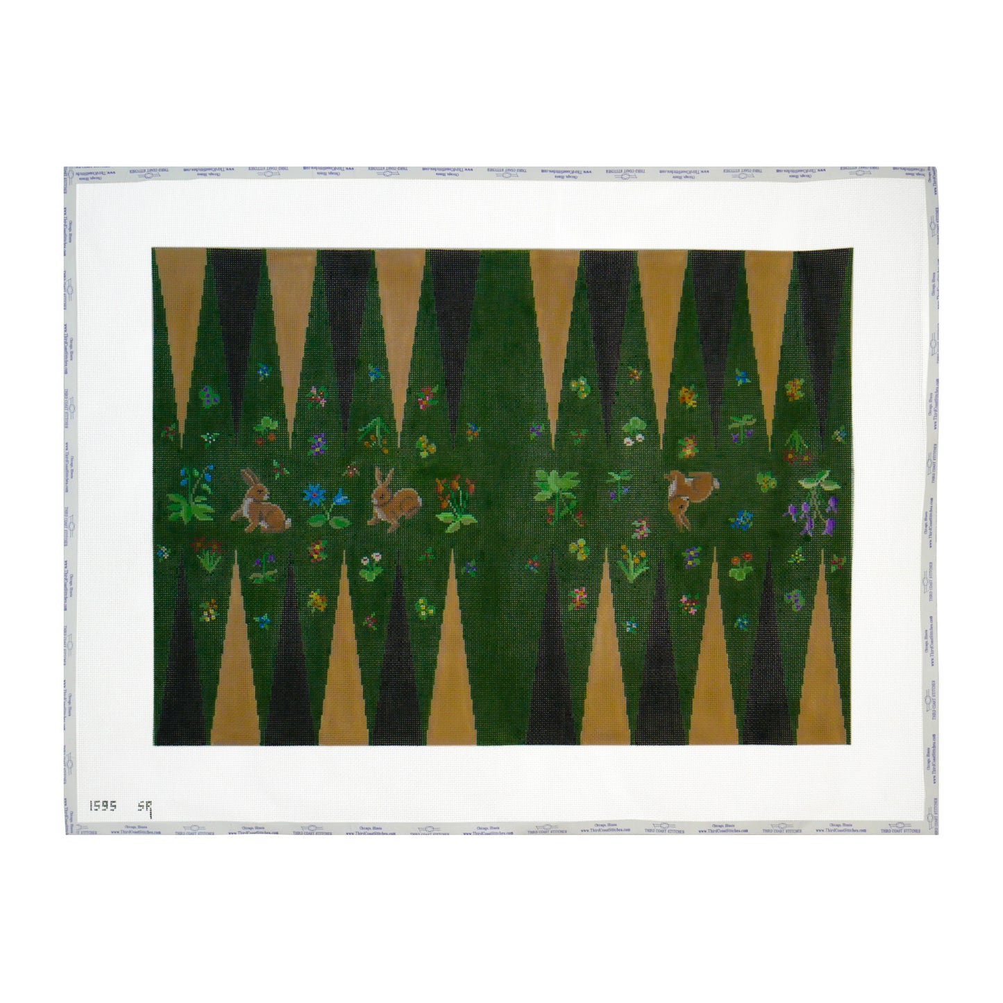 Cluny Bunny Backgammon Board