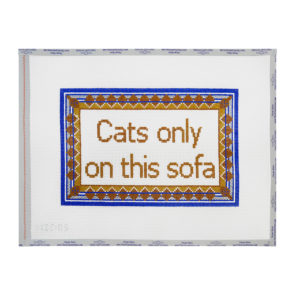 Cats Only On This Sofa