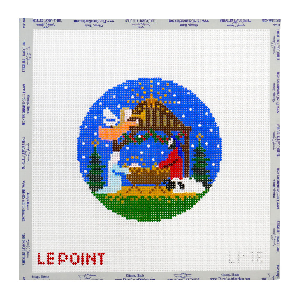 Nativity Scene Round