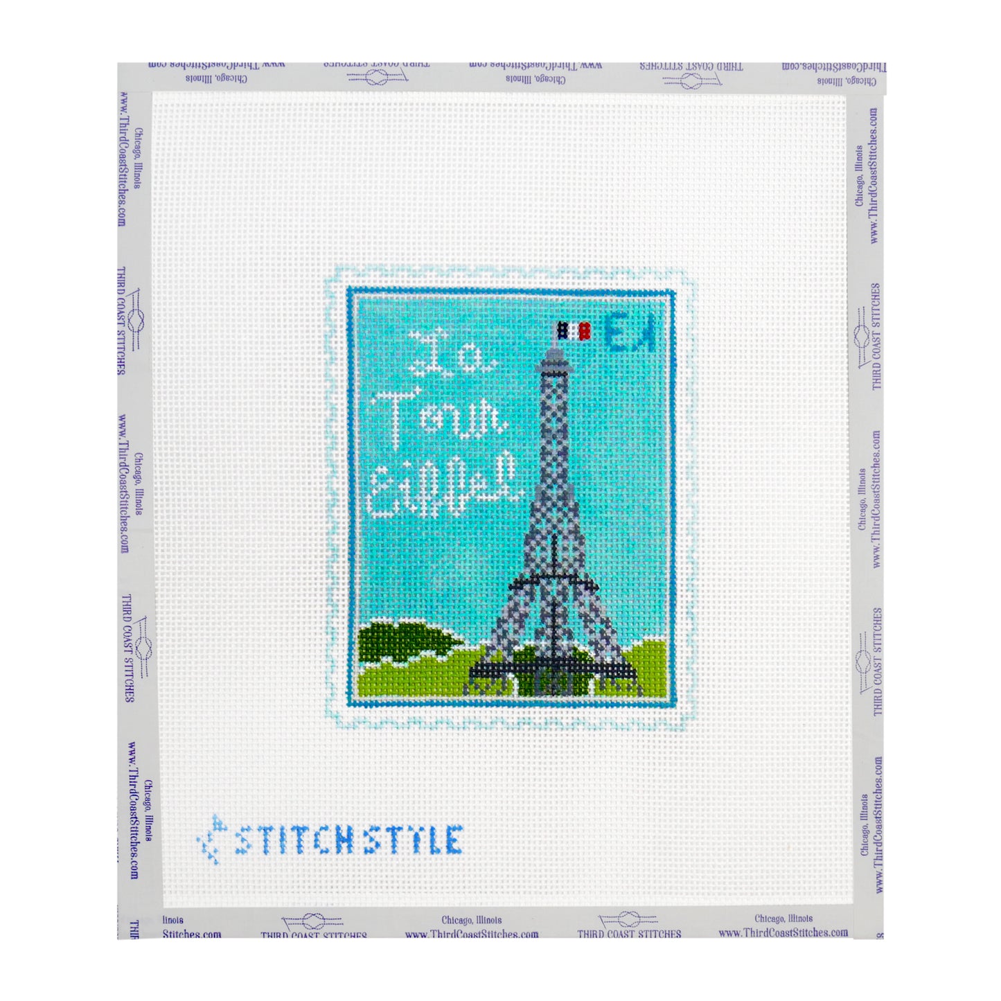 Eiffel Tower Stamp
