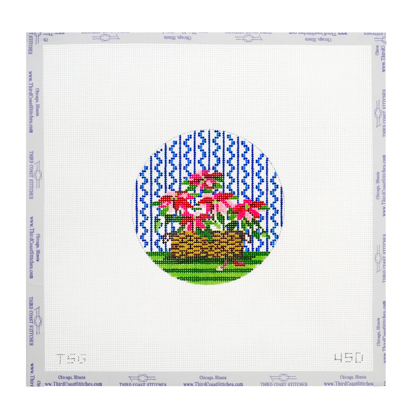 Poinsettia Round