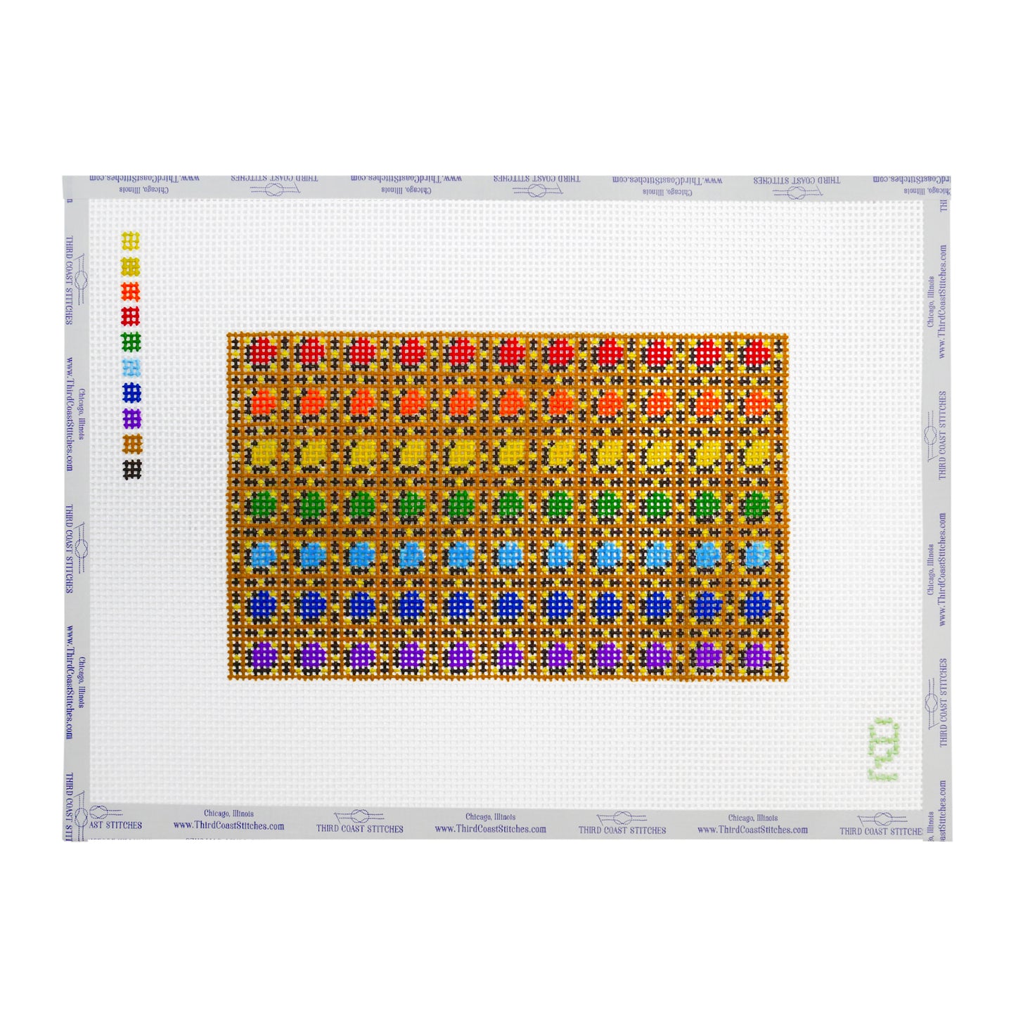 Rainbow Cane Glasses Case