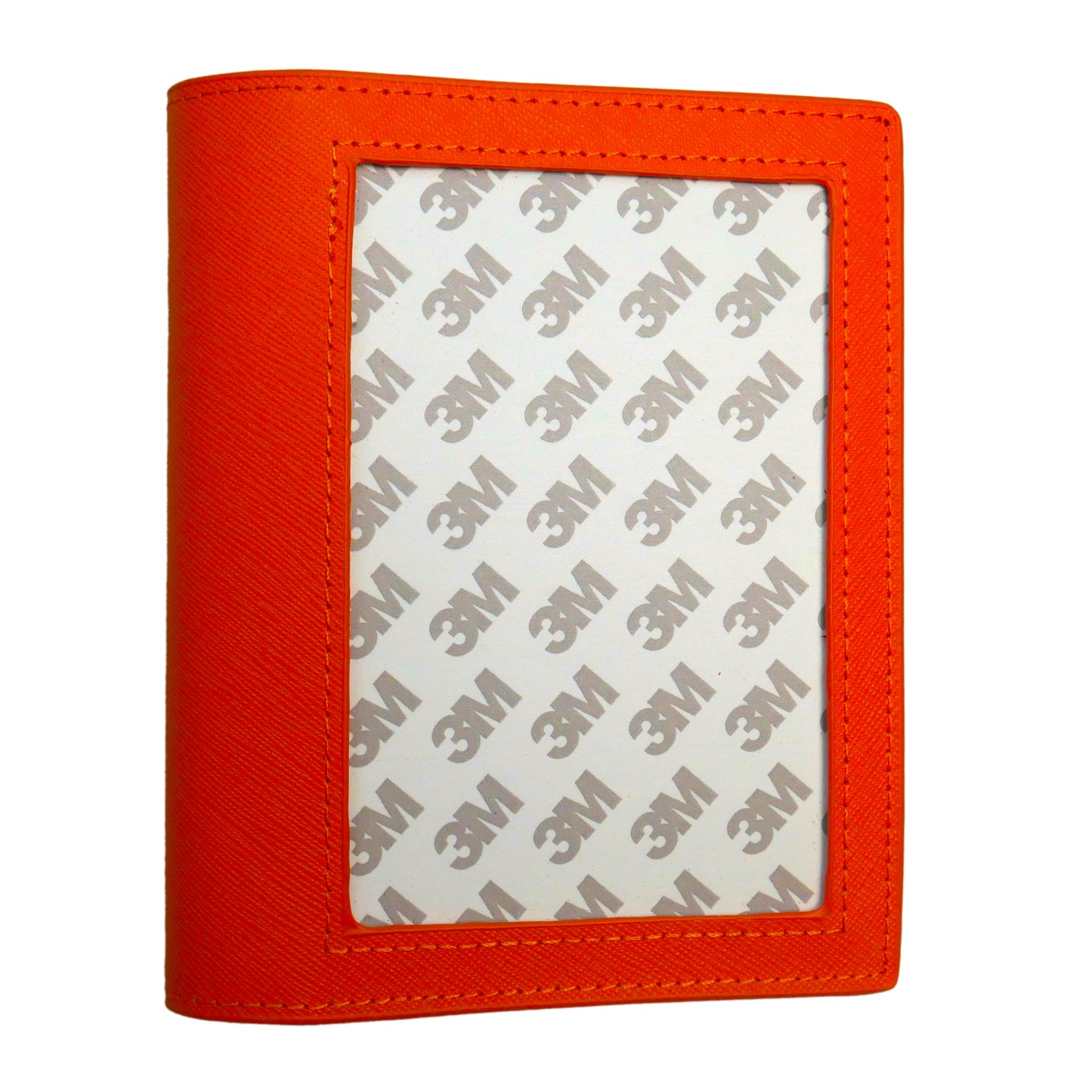 Self-Finishing Passport Holder: Orange