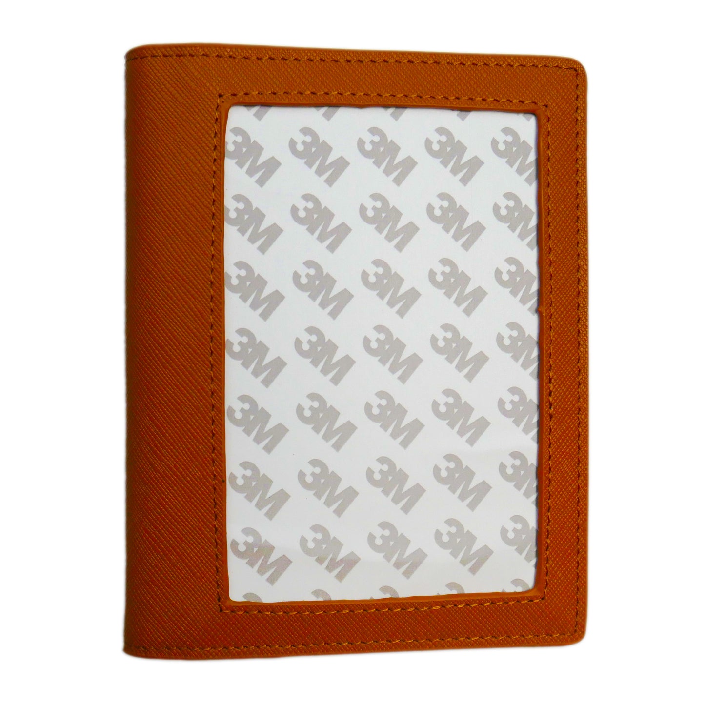 Self-Finishing Passport Holder: Cognac