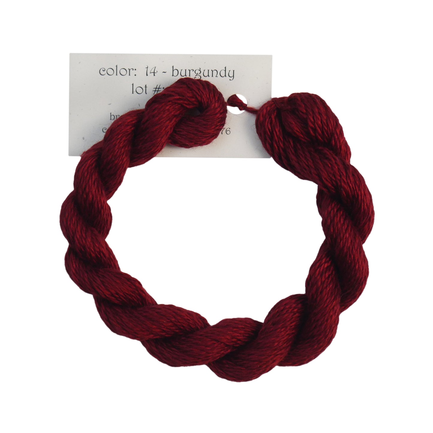 Silk & Ivory: Burgundy