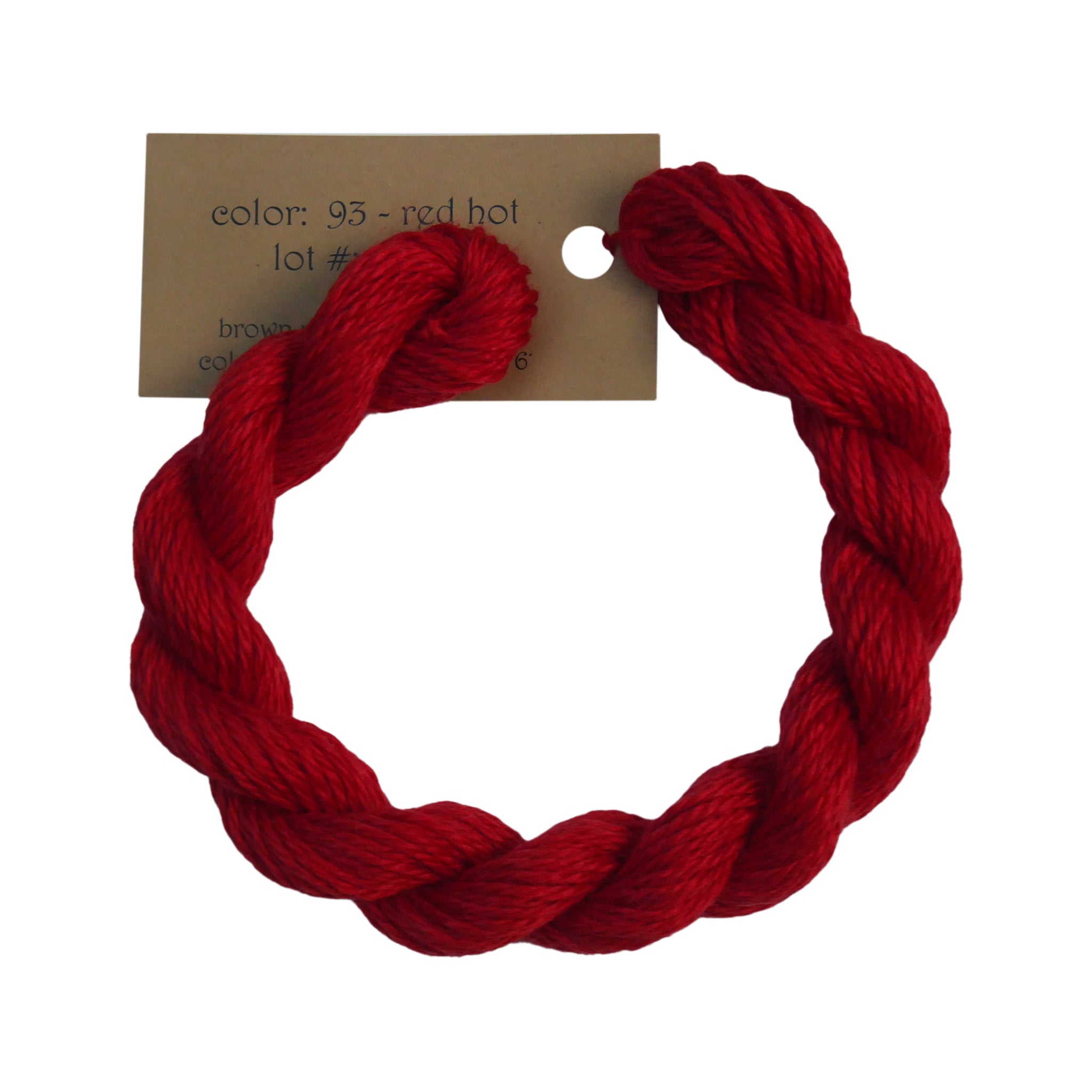 Red Thread Silva Silk & Ivory: Red Hot – Third Coast Stitches