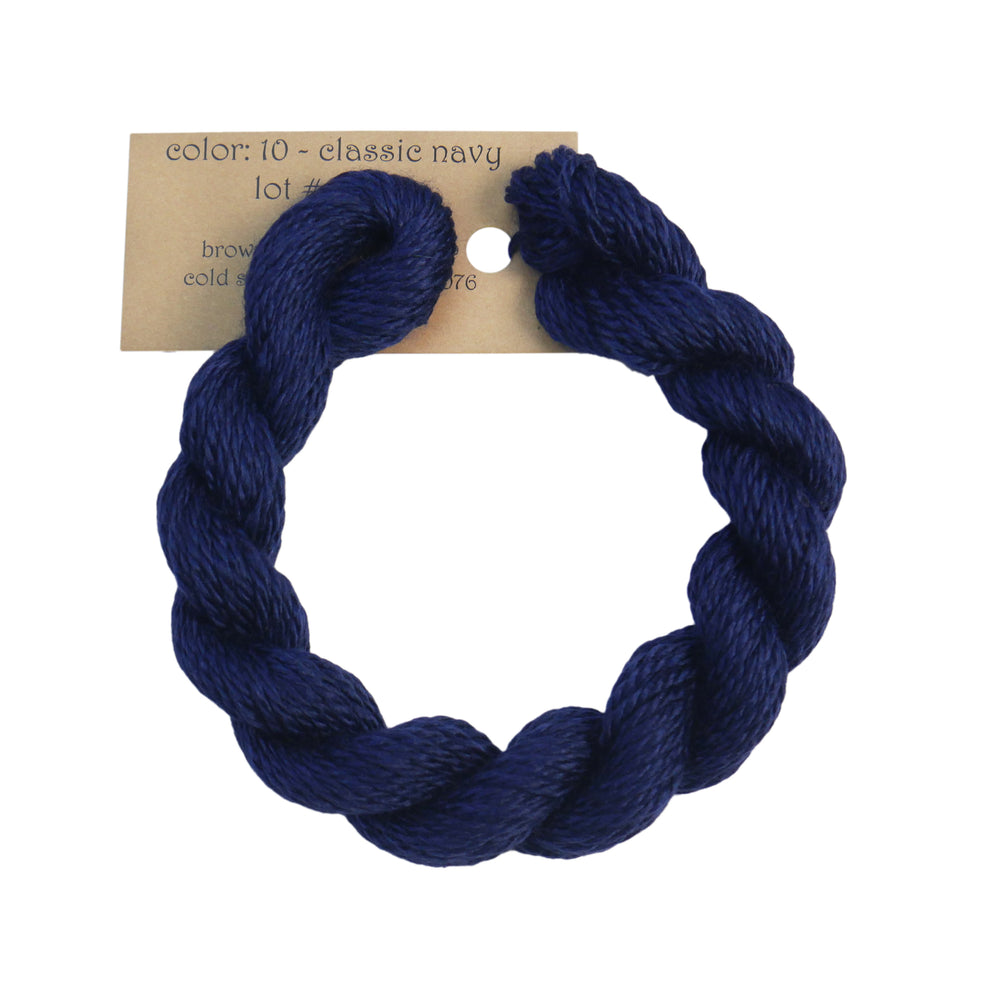 Silk & Ivory: Classic Navy