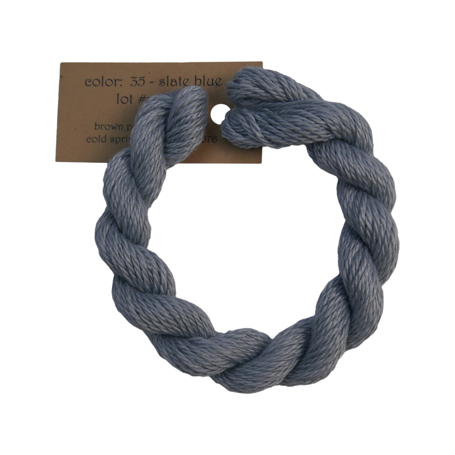 Silk & Ivory: Slate Blue