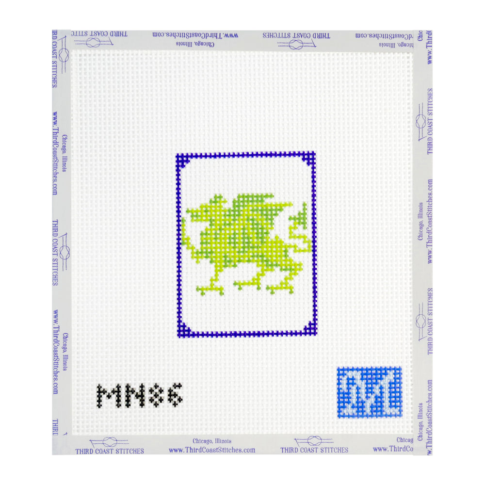 Green Dragon Mahjong Tile