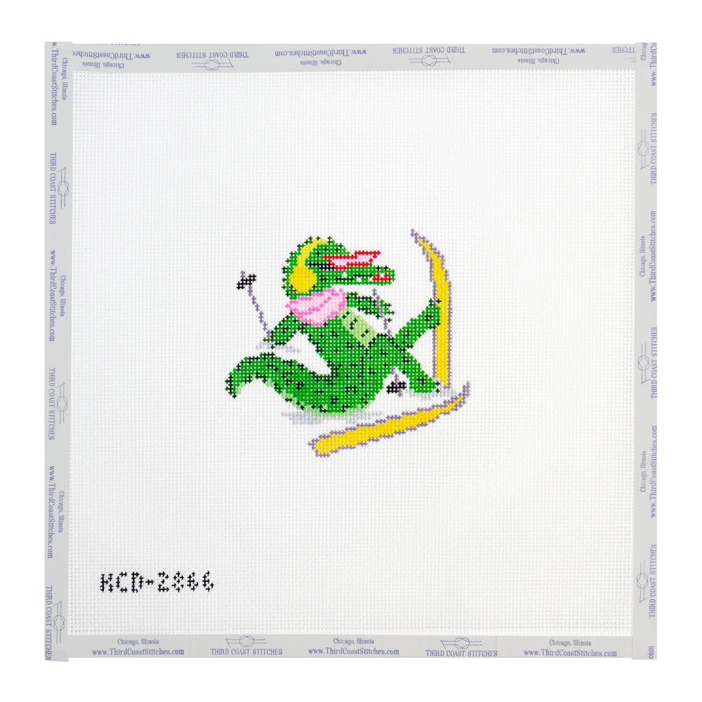 La Dolce Vita Skiing Crocodile