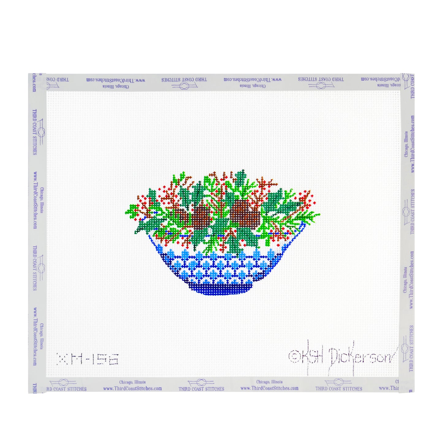 Winter Arrangement in Chinoiserie