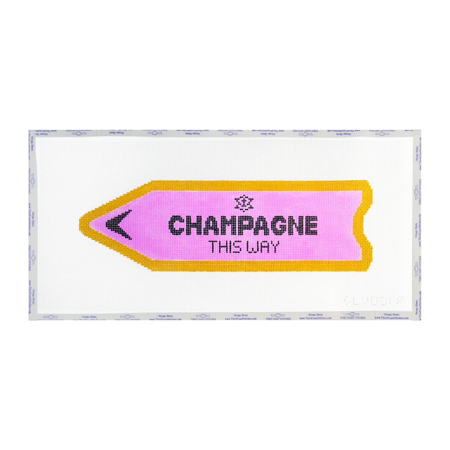 Champagne This Way - 13 Mesh Pink