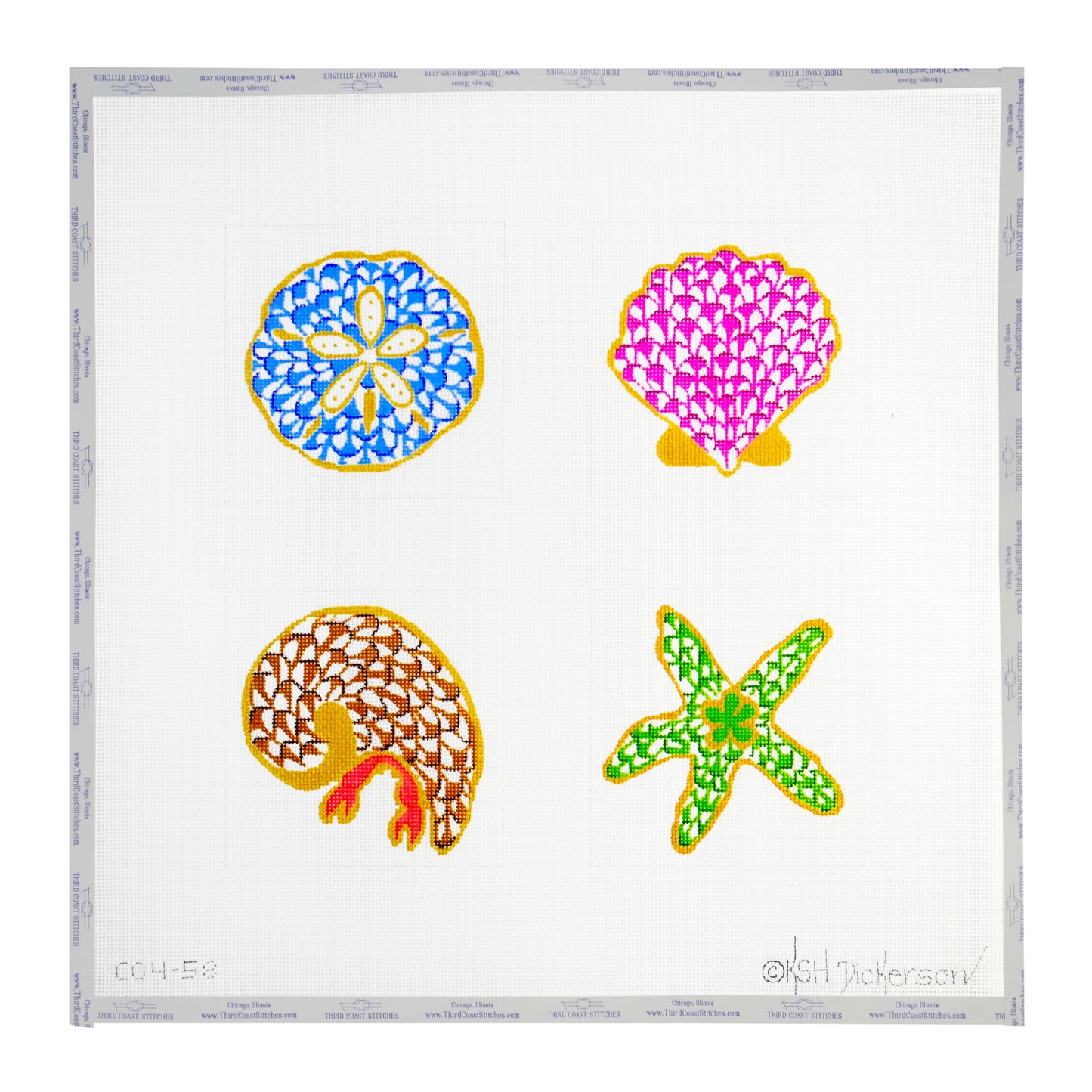 Herend Shell Coaster Set