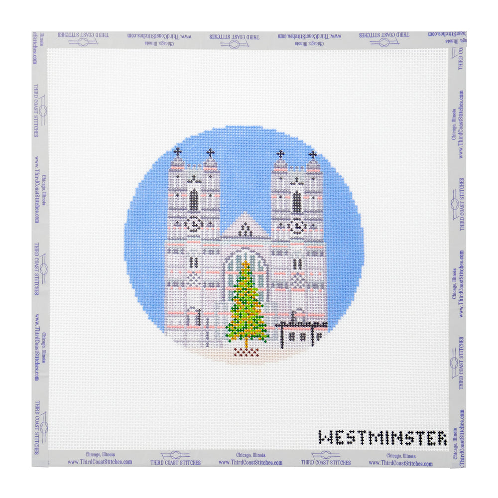 Westminster Abbey Round with Tree