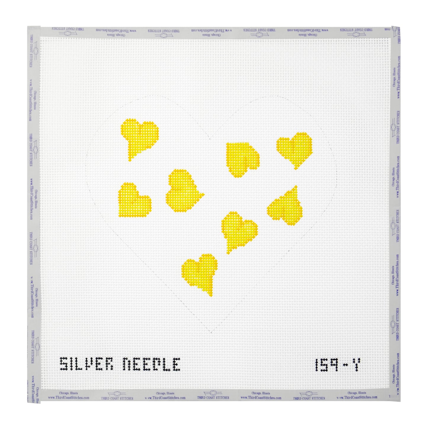 Heart Pillow: Yellow