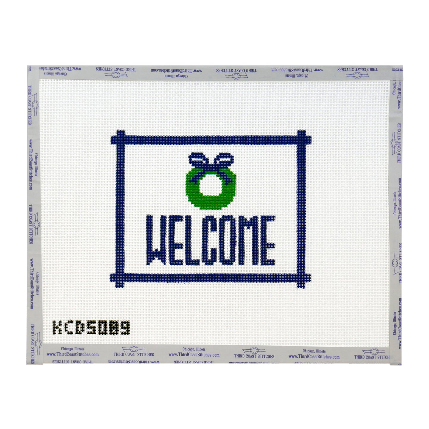 Welcome Wreath Sign