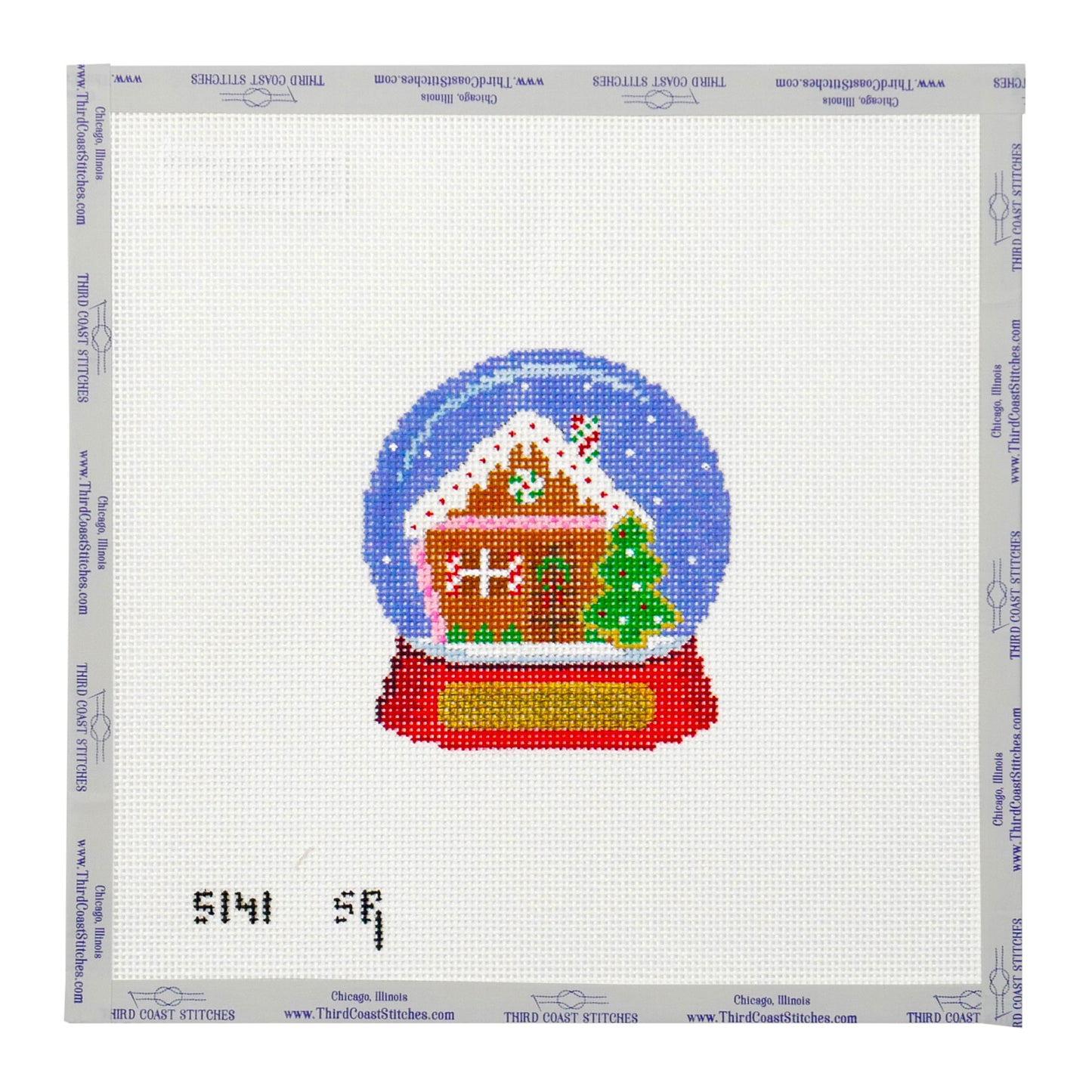 Gingerbread House Snow Globe