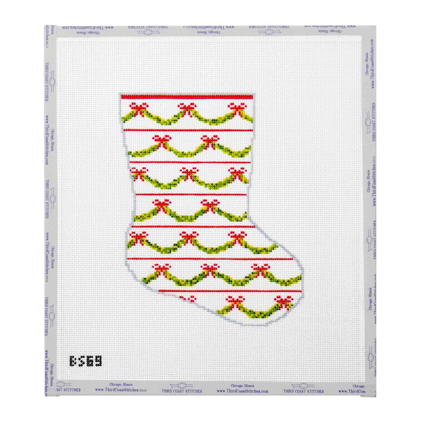 Christmas Garland Mini Stocking
