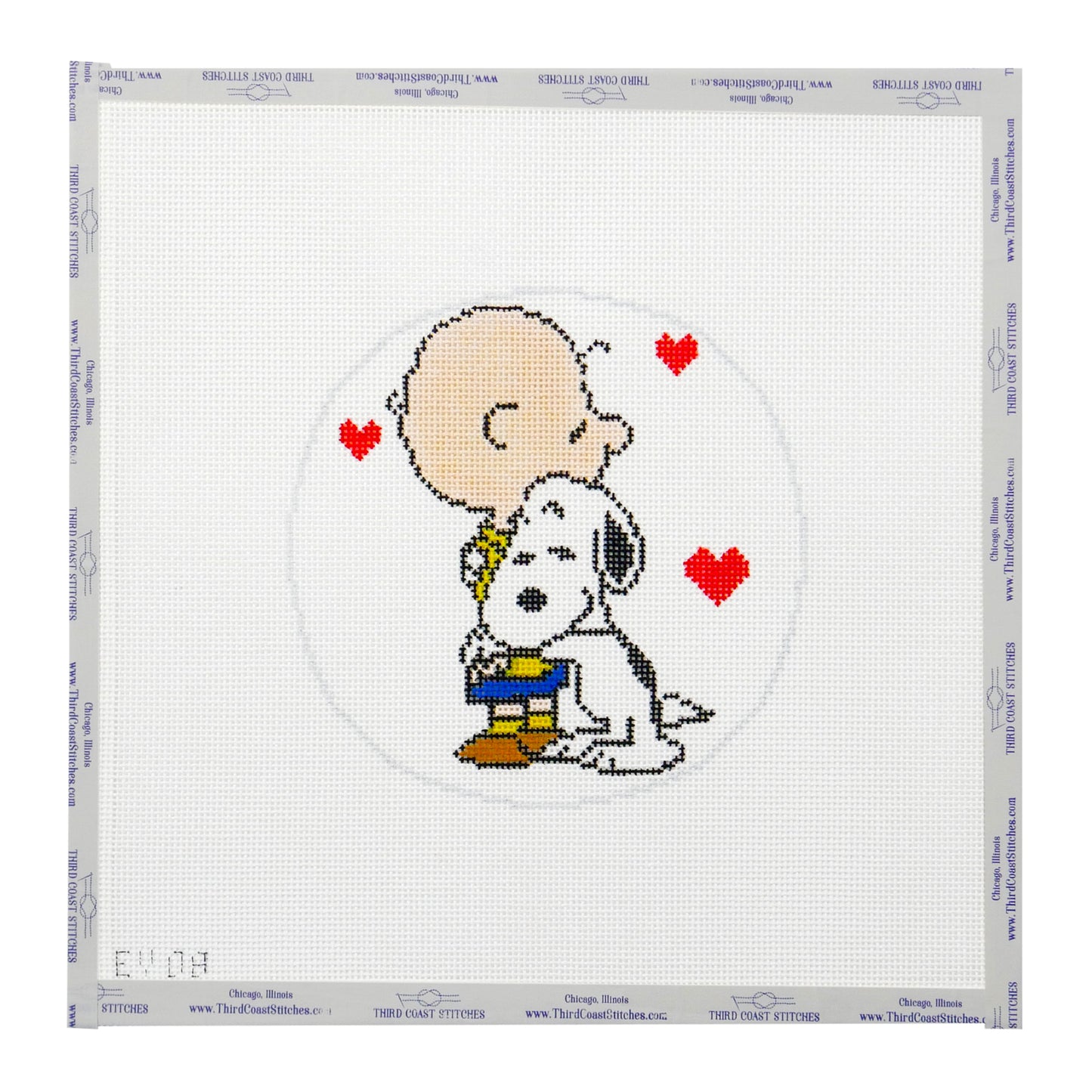 Snoopy Hugging Charlie Brown