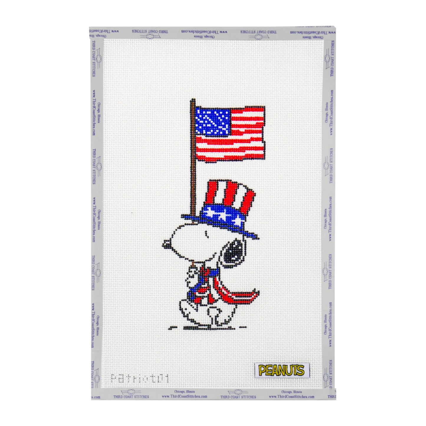 Snoopy with American Flag